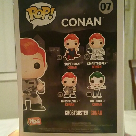 COPY - SDCC 2016 Ghostbuster Conan Collectable Funko Pop - Picture 4 of 4